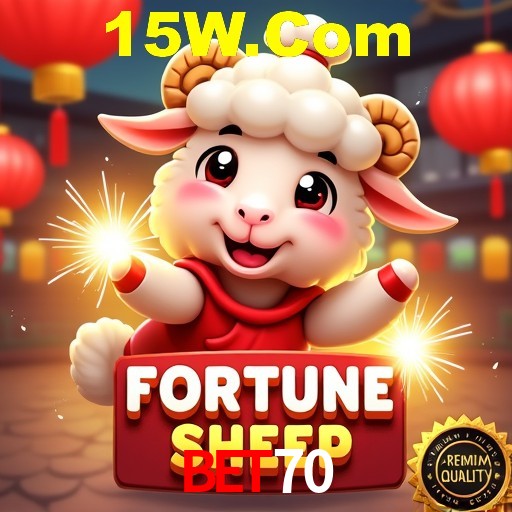 Interface do App Bet70