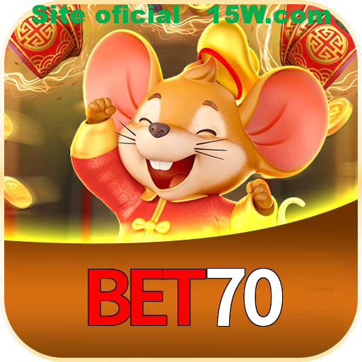 Imagem promocional da Bet70 mostrando a plataforma e suas vantagens